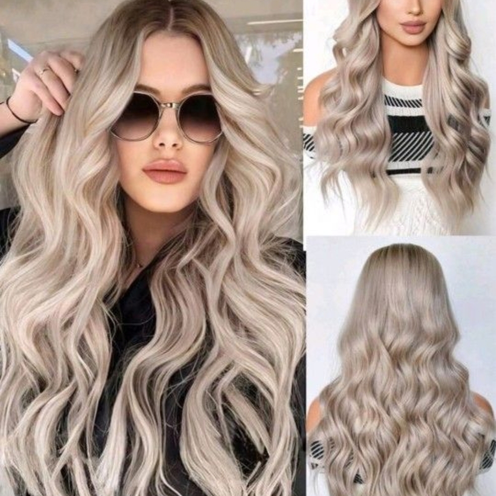 Stylish Blonde Wavy Hair Extensions